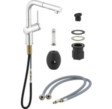 Baterie de bucătărie cu accesorii