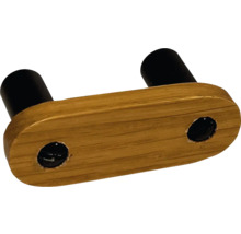 Mâner de mobilă din lemn cu două mânere