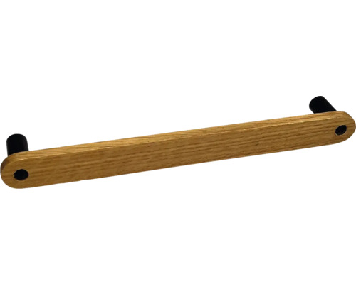 Mâner din lemn cu elemente de fixare