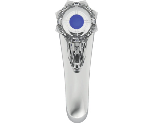 Urină din ceramică cu punct albastru