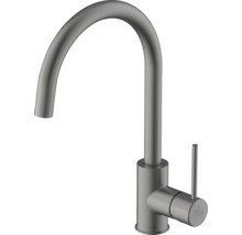 Baterie de bucătărie din metal cu gât înalt