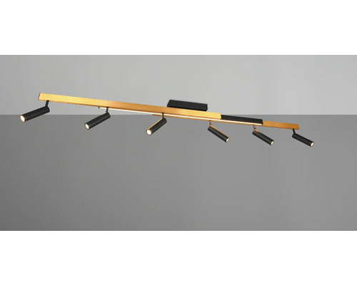 Lumină de plafon cu șase spoturi