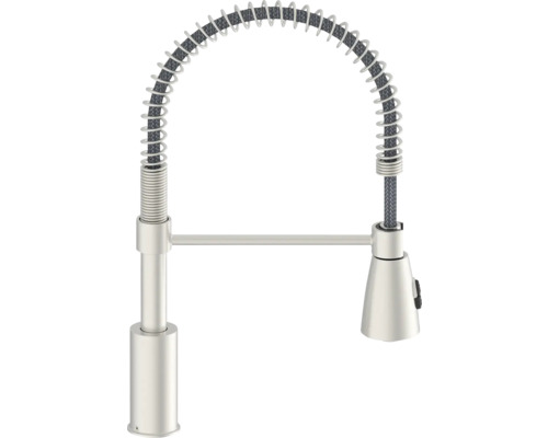Baterie de bucătărie cu gât flexibil