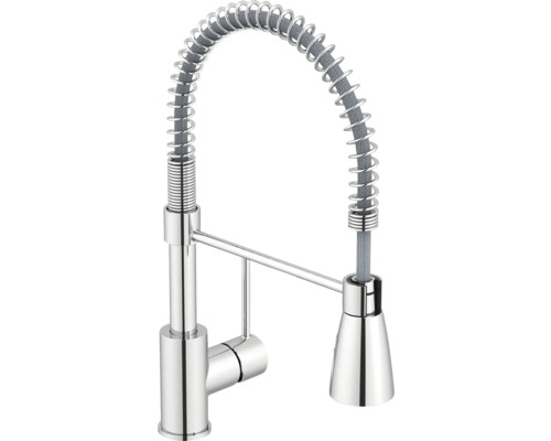 Baterie de bucătărie cu arc spiralat