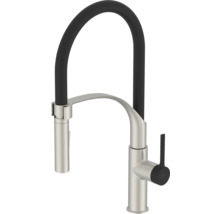 Baterie de bucătărie cu gât flexibil