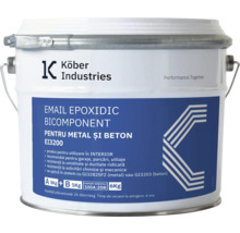 Găleată cu lac epoxidic pentru metal și beton de la Köber Industries