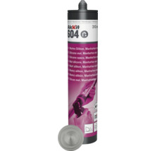 Cartuș silicon sanitar Akkit 604 Manhattan mat, 310 ml