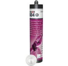 Akkit 604 silicon alb mat, 310 ml