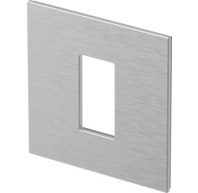 Placă de acoperire metalică cu decupaj dreptunghiular