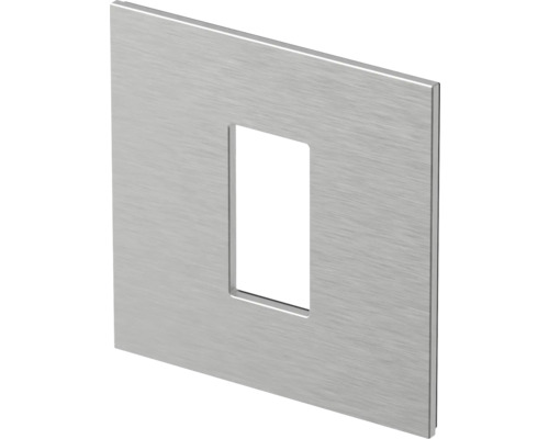 Placă de acoperire metalică cu decupaj dreptunghiular