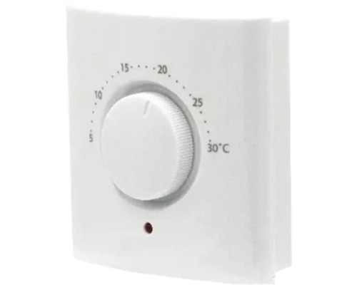 Termostat cu buton rotativ pentru reglarea temperaturii
