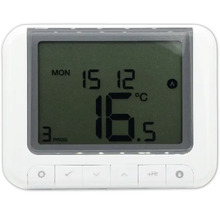 Termostat digital de cameră pentru controlul temperaturii.