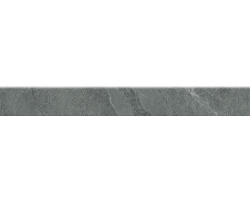 Plintă ceramică MIRAVA NARVIK smoke 7,5 x 60 cm Placare decorativă pentru pereți cu model de piatră
