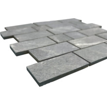 Covor mozaic din piatră naturală cu pietre dreptunghiulare