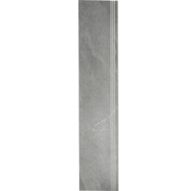 Placă de treaptă gri cu trei caneluri