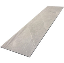 Faianta gri cu muchie pentru scări