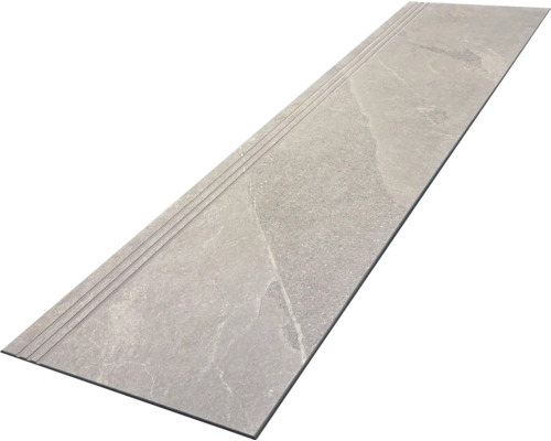 Faianta gri cu muchie pentru scări