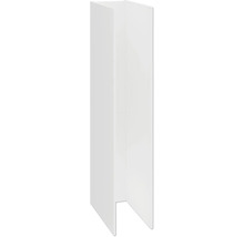 Panou lateral alb pentru mobilier de baie