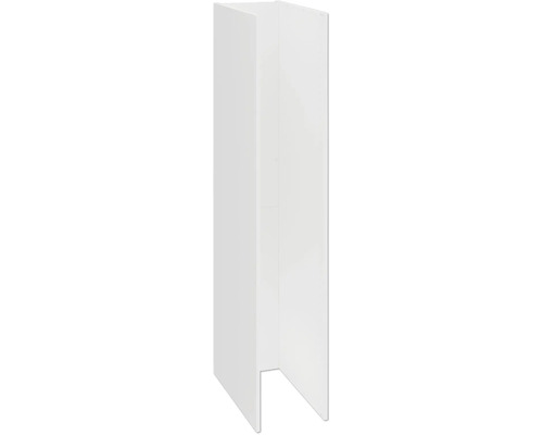 Panou lateral alb pentru mobilier de baie