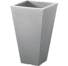 Jardiniere conică gri