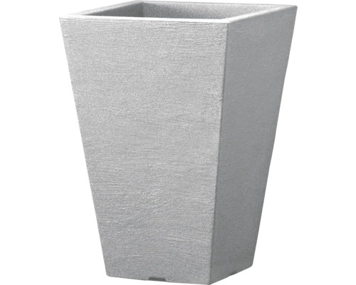 Ghiveci pătrat din plastic