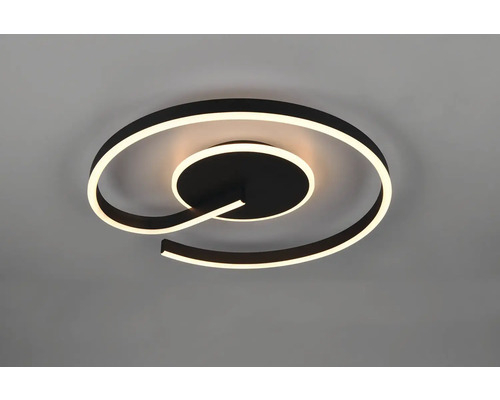Lumină de tavan în design spiralat cu iluminare LED
