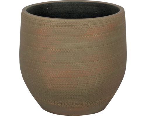 Ghiveci de flori ceramic cu model punctat