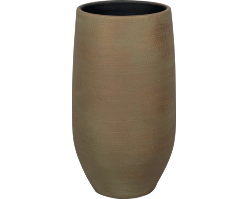 Vază decorativă din teracotă cu model