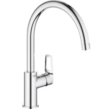 Baterie de bucătărie monocomandă Grohe cu gura de scurgere înaltă