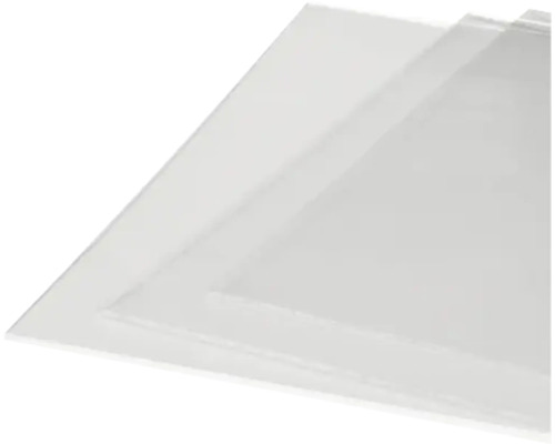 Placă Bravo stiren 1000x500x5 mm clar Mai multe plăci de plastic