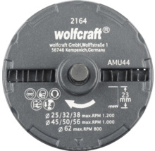 Wolfcraft suport disc abraziv