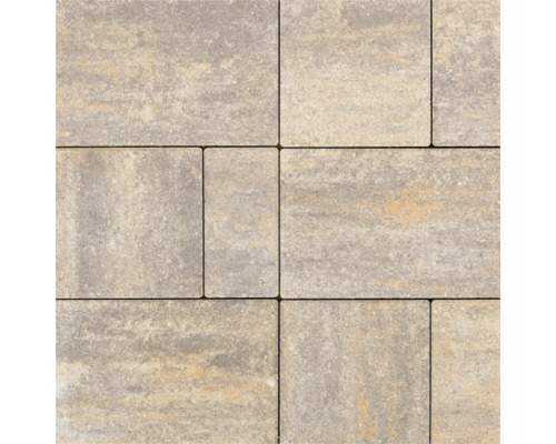 Pavele din beton, formate diferite