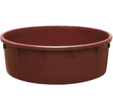 Cadă rotundă pentru mortar din plastic