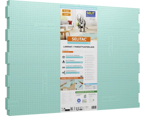 Strat suport laminat și parchet Selitac Pro, grosime 5 mm, suprafață 5 m²