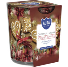 Lumânare parfumată Aura Candles scorțișoară și cuișoare
