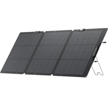 Panou solar portabil cu trei panouri și suport