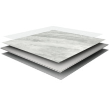 Placă de podea multistrat cu model de piatră pentru pardoseli