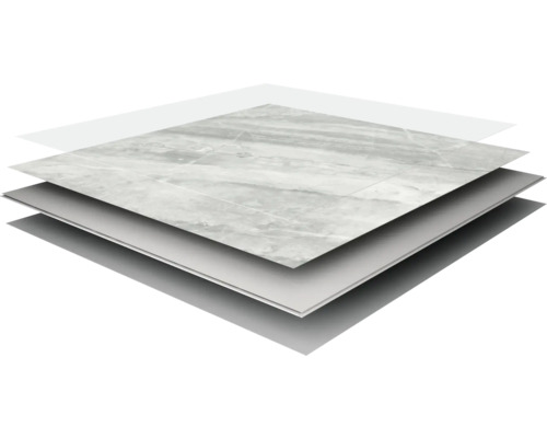 Placă de podea multistrat cu model de piatră pentru pardoseli