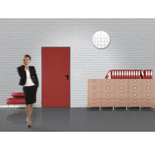 Birou cu mobilier de birou, dulap de arhivă și ușă