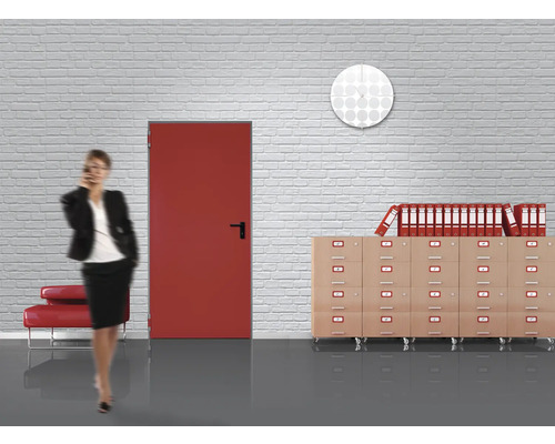 Birou cu ușă interioară, dulap de dosare și accesorii