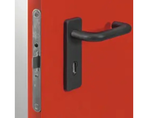 Feronerie ușă cu placă lungă și broască