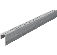 Profil de margine din aluminiu cu șir de găuri