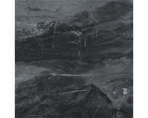 Parchet SPC Vilo 5 mm dark stone Placă de marmură închisă la culoare cu granulație