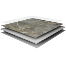 Structura secțiunii transversale a unei plăci de pardoseală