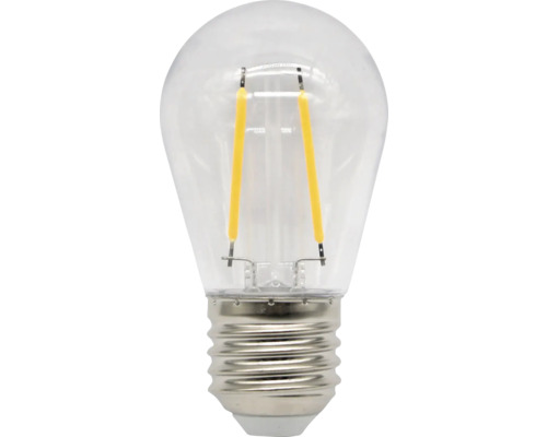 Bec LED transparent cu soclu E27