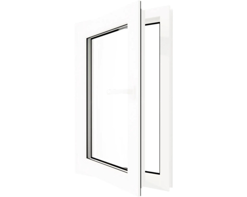 Fereastră din plastic deschisă