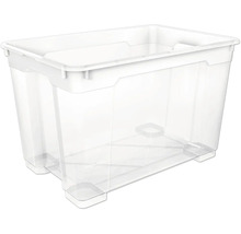 Cutie de depozitare transparentă din plastic