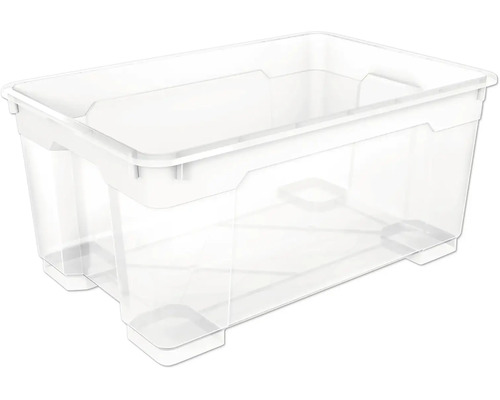 Cutie depozitare plastic fără capac Cargo Point L 40 L 249x378x565 mm transparentă Cutie de depozitare transparentă din plastic