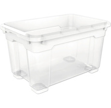 Cutie transparentă de depozitare din plastic