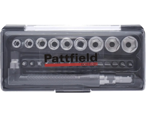 Set chei tubulare Pattfield în cutie